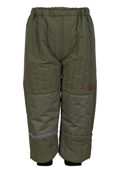 Mikk-Line Duvet thermo pants - Dusty Olive